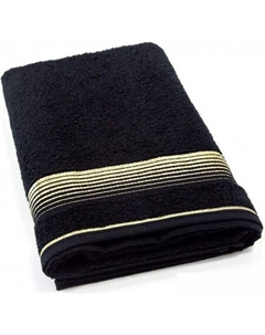 Полотенце Гармония Арт Дизайн 70x140 (черный) Артпостель