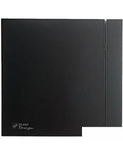 Осевой вентилятор Silent-200 CZ Matt Black Design - 4C 5210009900 Soler&palau