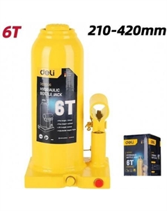 Бутылочный домкрат DQ71006 6т Deli