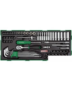 Универсальный набор инструментов GTB7202 (72 gпредмета) Toptul