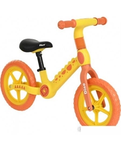 Беговел Dino EVA 12 (желтый) Pituso