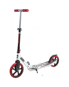Самокат Polis 230P.POLIS.RD9 (белый/красный) Novatrack