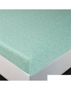 Постельное белье На резинке Ажур 251 (90x200x20, зеленый) Артпостель