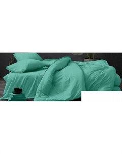 Постельное белье №14-5713 TPX евро-стандарт (изумруд, поплин) Luxor