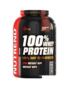 100% Whey Protein (2250 г, шоколад/какао) Nutrend