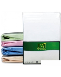 Постельное белье Сатин однотонный 180x214 ПР-СО-180(180)-БЕЛ (белый) Alvitek