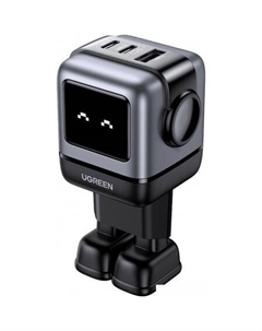 Сетевое зарядное Nexode RG 65W CD361 (черный/серый) Ugreen