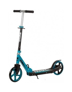Двухколесный подростковый самокат Polis 200P.POLIS.GN22 (синий/зеленый) Novatrack