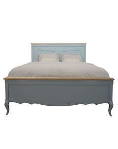 Двуспальные кровать leontina голубой 160 0x120 0x200 0 см Etg-home