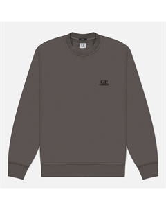 Мужская толстовка Cotton Diagonal Fleece Crew Neck Logo C.p. company