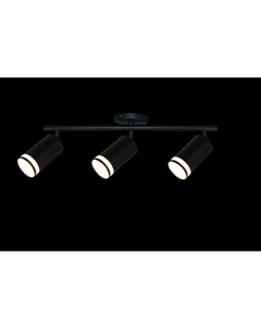 Светильник наст.-пот. (спот) Modern 3х12Вт GU10 чёрный 21463 Truenergy