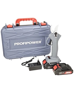 Секатор MKGSP-18V (с 2-мя АКБ, кейс) Profipower