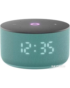 Умная колонка Станция Мини 3 с часами (бирюзовый) Яндекс