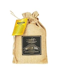 Морская соль с молоком, кокосовым маслом и сосновыми шишками 1000 Grosheff