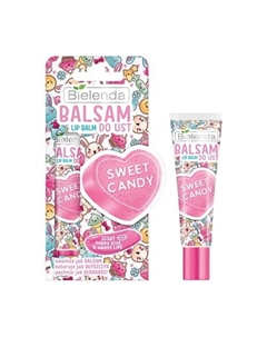 Бальзам для губ увлажняющий питательный SWEET CANDY Bielenda