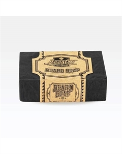 Угольное мыло для бороды и тела Great maestro barbers company