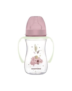 Бутылочка для кормления Sleepy Koala со светящимися ручками 240 Canpol babies