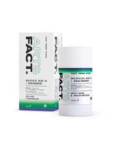 Корректирующая сыворотка-стик для лица для проблемной кожи с салициловой кислотой Art&fact