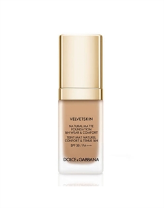Матирующее тональное средство-флюид VELVETSKIN FOUNDATION 0 Dolce&gabbana
