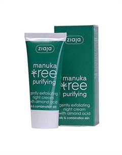 Ночной крем Gently Exfoliating Manuka Tree Purifying 50 Ziaja
