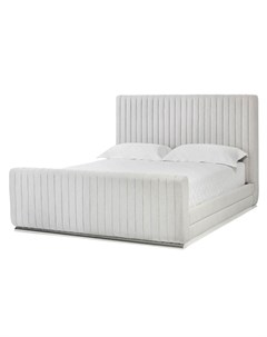 Мягкая кровать seattle серый 170x150x215 см Myfurnish