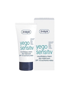 Увлажняющий крем для мужчин SPF 10 Yego Sensitive 50 Ziaja