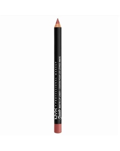 Матовый карандаш для губ Suede Matte Lip Liner Nyx professional makeup