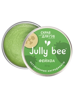 Сахарный скраб для губ Фейхоа Lips Care Jully bee