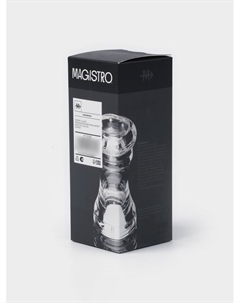 Солонка для специй Glace, 12.6 см, акрил, прозрачная Magistro