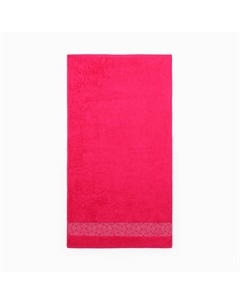 Полотенце махровое Modello argento цвет малиновый, 50×90, 460 г/м хл100% Cleanelly