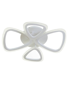 Люстра с ПДУ 59111/4WT LED 84Вт 3000-6000К диммер белый 61,5х38х7,5 см Bayerlux