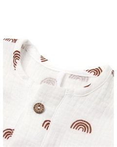 Комбинезон детский «. Муслин», рост 86-92, бежевый Крошка я