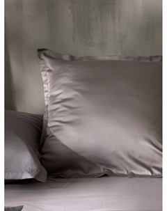 Наволочка SL Home Tencel, 70×70+3 см, серая, тенсель, эвкалиптовое волокно 100% Sima-land home