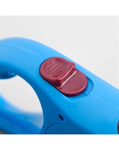 Рулетка с принтом «Милашка», 5 м, вес животного до 15 кг, синяя Пижон