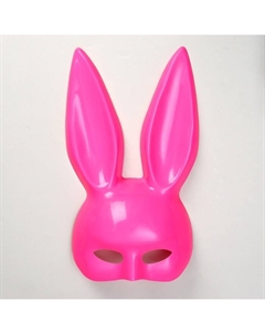 Маска карнавальная «Зайка», фуксия матовая Страна карнавалия