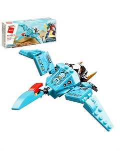 Конструктор Динобот «Вождь Тиранозавр», 77 деталей Qman