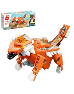 Конструктор Динобот «Вождь Тиранозавр», 87 деталей Qman