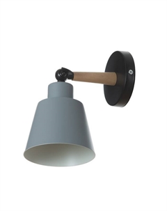 Бра «Алеста» Е27 40 Вт серый 12×10×23 см Bayerlux