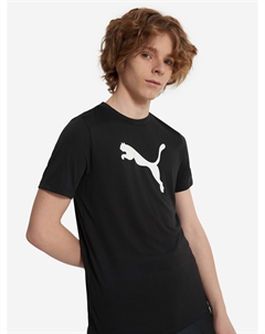 Футболка спортивная для мальчиков, Черный Puma