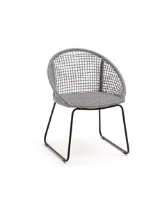Кресло sandrine серый 57x85x56 см La forma
