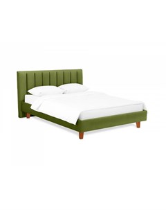 Кровать queen ii sofia l 1600 зеленый 217x122x180 см Ogogo