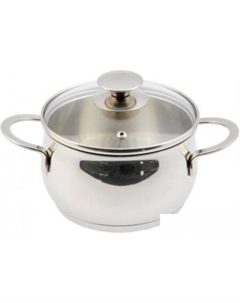 Кастрюля Магнолия Престиж со стеклянной крышкой 1.8 л Кухар