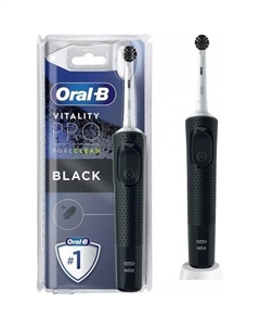 Электрическая зубная щетка Vitality Pro D103.413.3 Precision Clean Charcoal PureClean 4210201427759 (черный) Oral-b