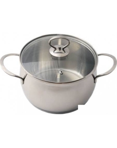 Кастрюля Магнолия Классика со стеклянной крышкой 1.8 л Кухар