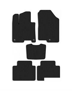 Комплект ковриков для авто Kia Sportage V (suv) 2021 - Н.В. Alicosta