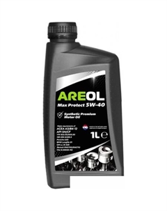Моторное масло Max Protect 5W-40 1л Areol