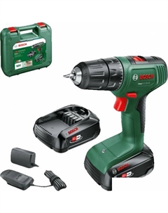 Дрель-шуруповерт EasyDrill 18V-40 06039D8005 (с 2-мя АКБ 2 Ач, кейс) Bosch
