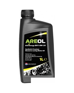 Моторное масло Eco Energy DX1 0W-20 1л Areol