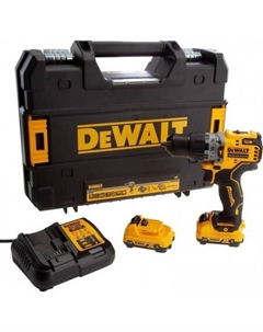 Ударная дрель-шуруповерт DCD706D2-QW (с 2-мя АКБ, кейс) Dewalt