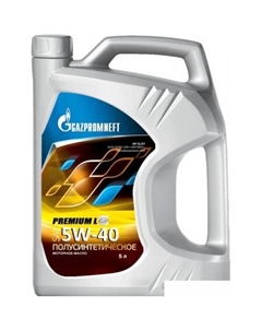 Моторное масло Premium L 5W-40 5л Gazpromneft